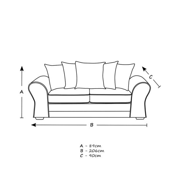 Grantley 3 Seater Sofa - Chill Sofas